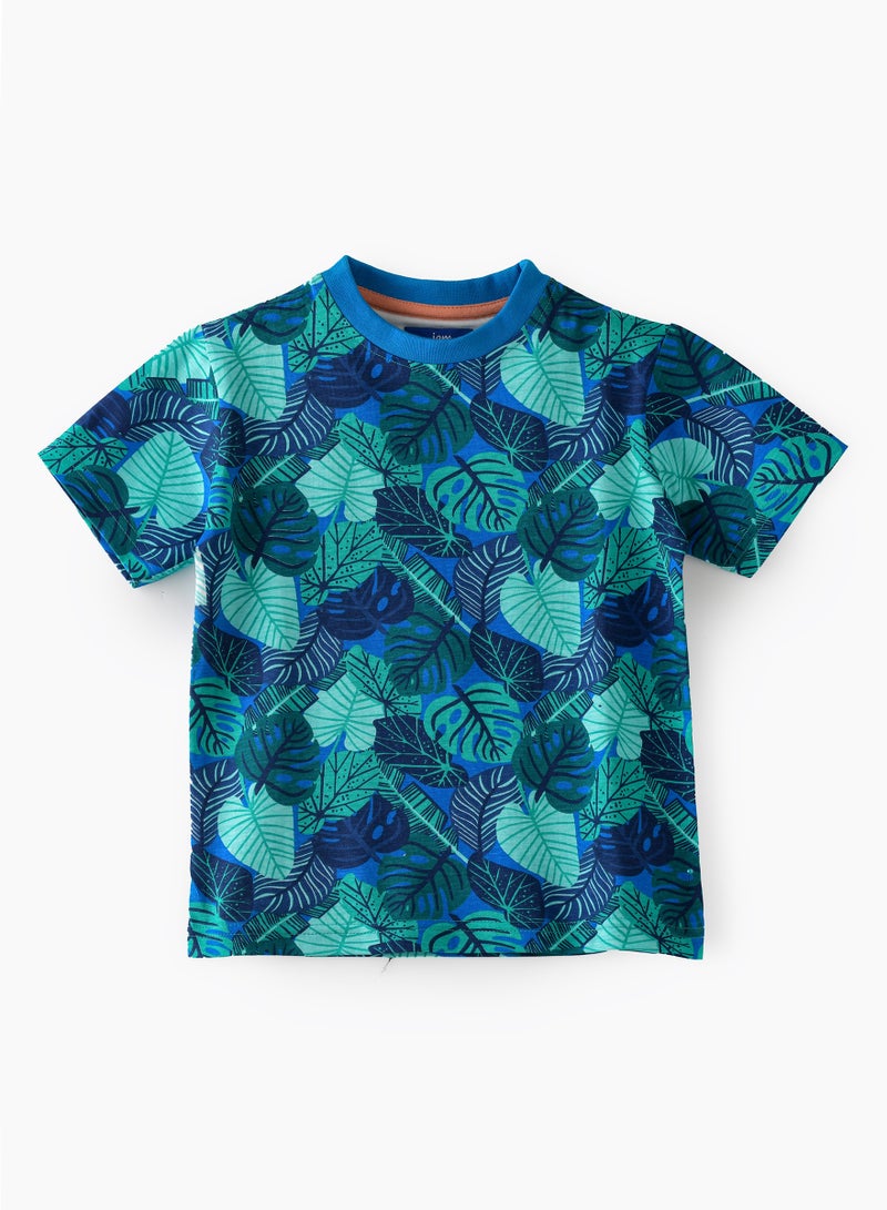 JAM Playful Prints & Comfy Cotton: Boys' Short-Sleeve Tees for Summer - Image 1