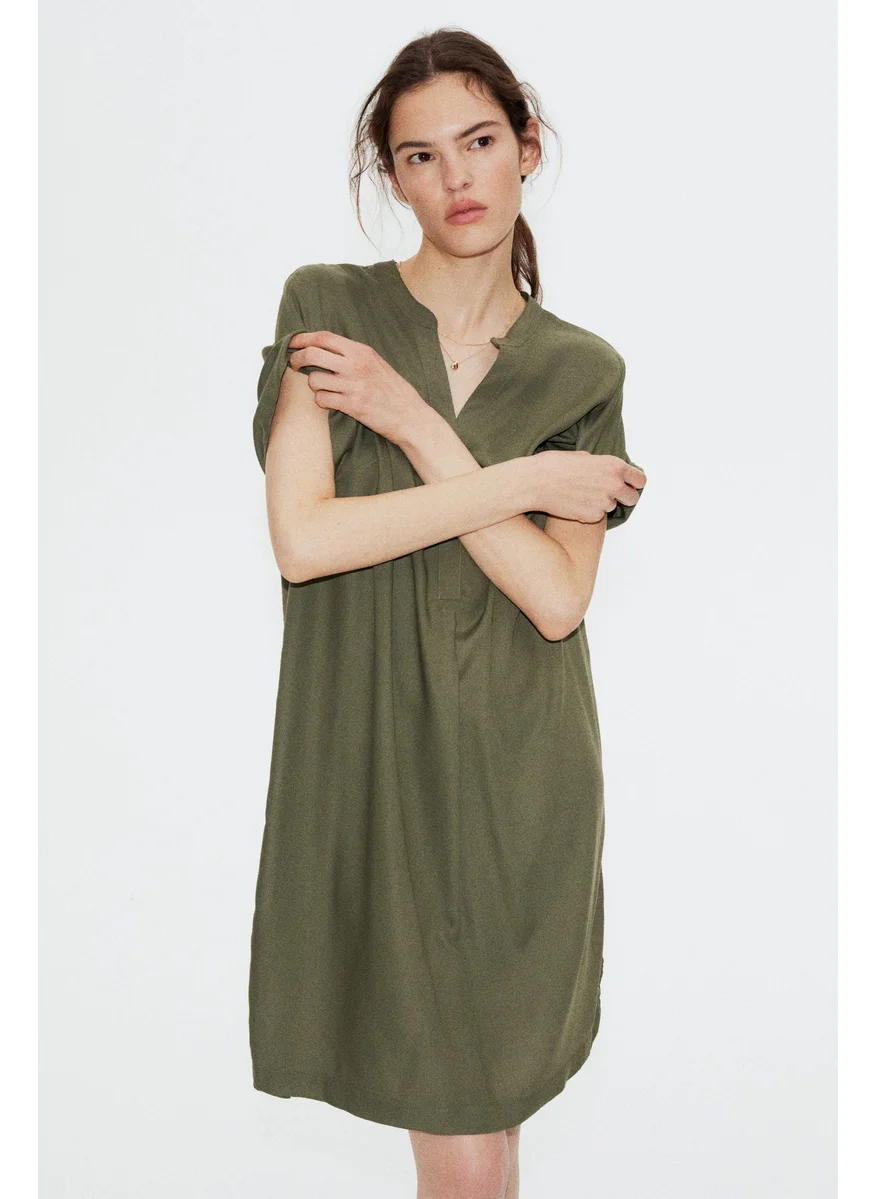 اتش اند ام Viscose Tunic Dress