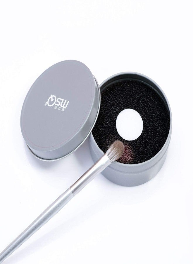 MSQ Brush Cleaner Color Removal Sponge Dry Makeup Brush Quick Cleaner Sponge Removes Shadow Color from Your Brush without Water or Chemical Solutions - Compact Size for Travel - Image 4