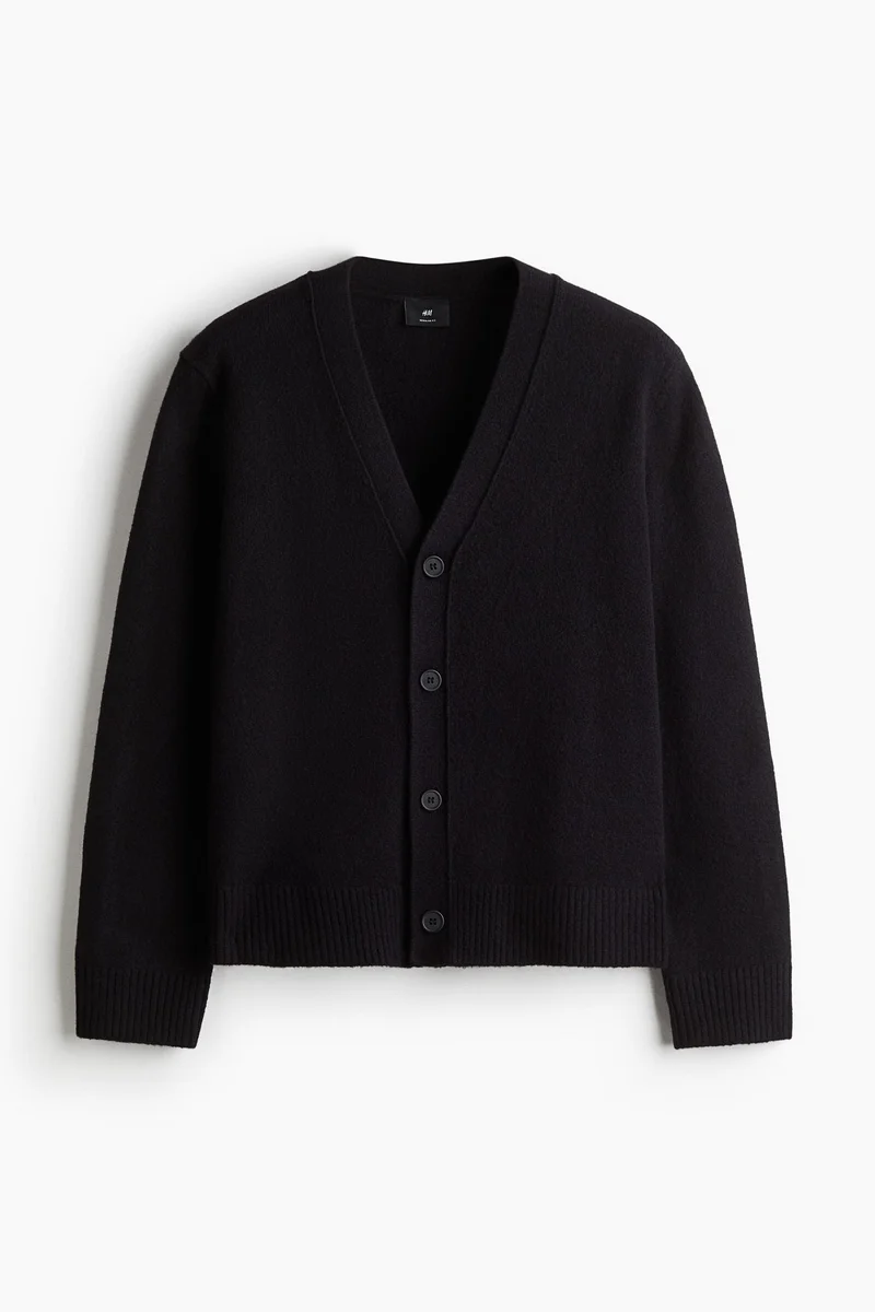 H&M  Regular Fit Brushed cardigan for Men | Best Price UAE