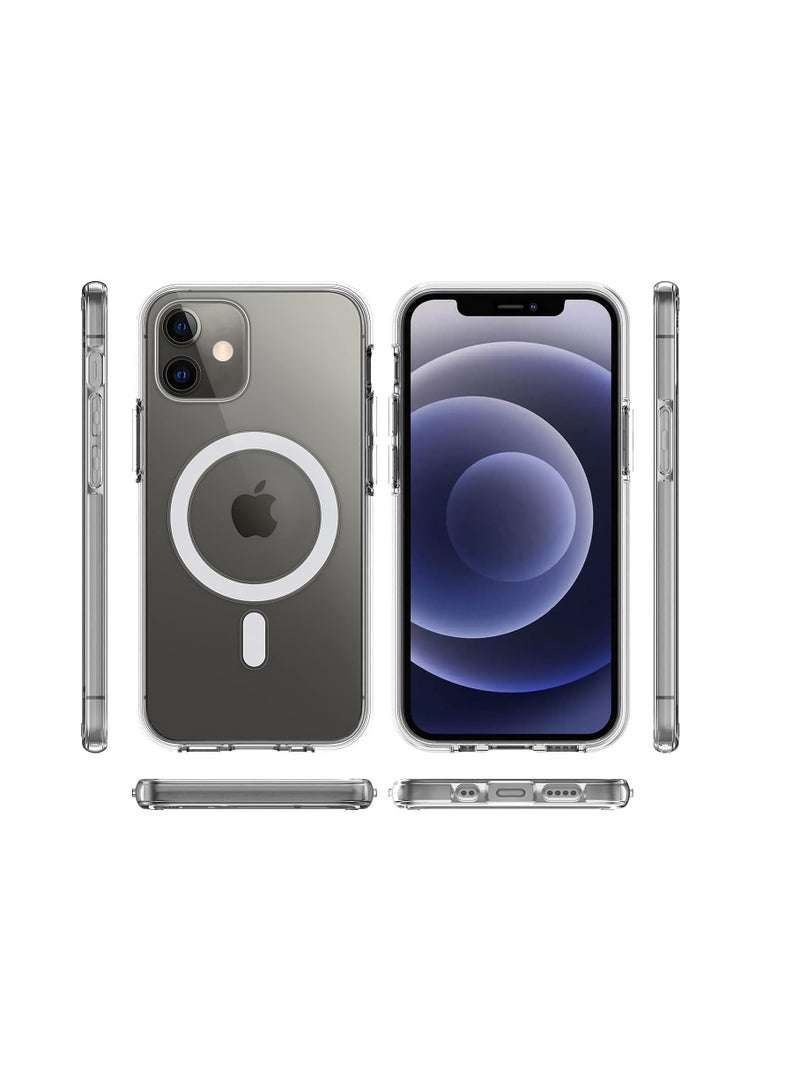 Magnetic Phone Case for iPhone 11 and Wireless Charging MagSafe Clear  - Image 2