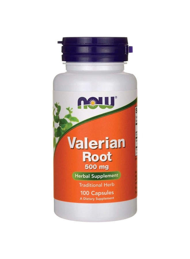now Foods Valerian Root - 500mg, 100 Count - Image 1