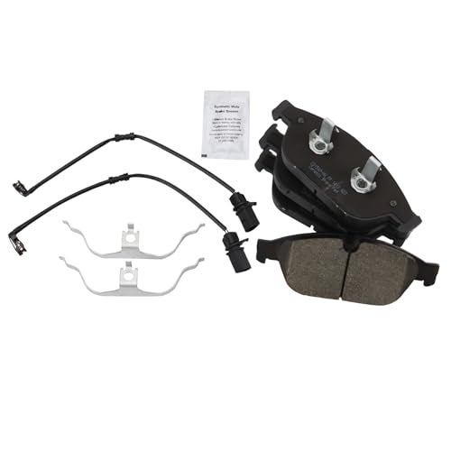 TRQ Front Brake Pads Ceramic Compatible with 2016-2018 Audi A6 2012-2018 A6 Quattro A7 Quattro 2011-2014 A8 Quattro - Image 2