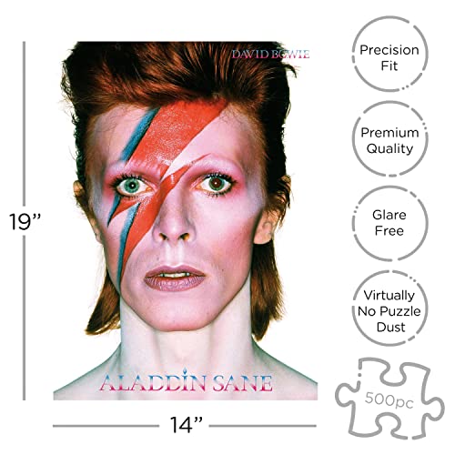 Aquarius David Bowie Aladdin Sane 500 Pc Jigsaw Puzzle - Image 5