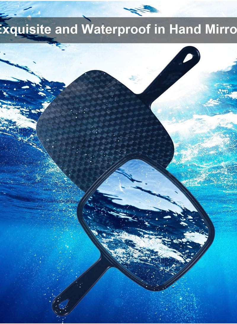 Glowudz - Glowudz Handheld Mirror with Handle Black - Image 1