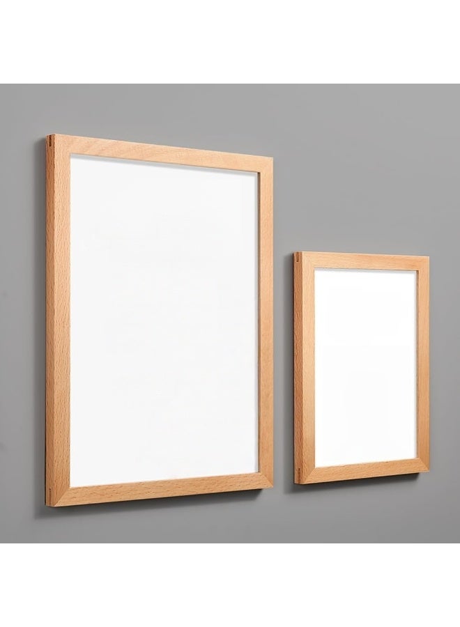 Eckek حامل لافتات أكريليك مثبت على الحائط ذاتي اللصق إطار عرض مغناطيسي إطار مستندات شفاف للمكتب، المتجر، المدرسة، المنزل، إطار صورة حائط - Image 3