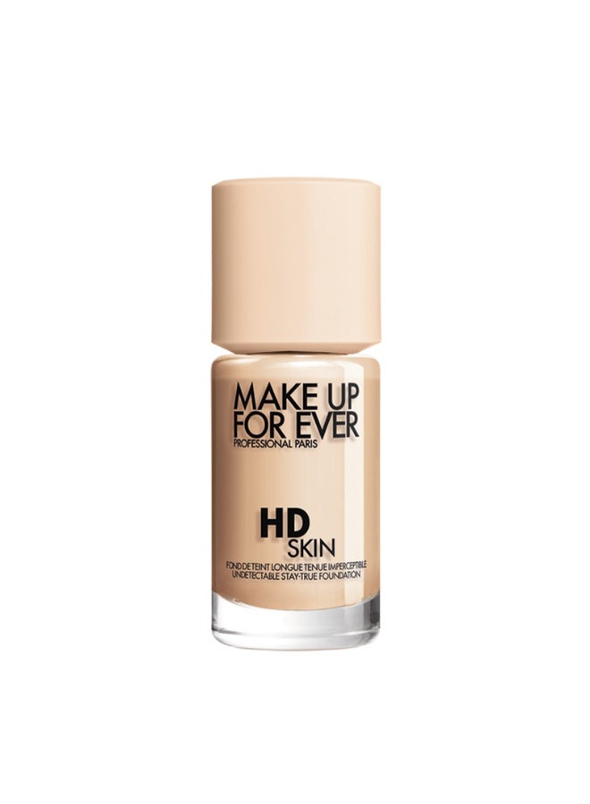 MAKE UP FOR EVER HD Skin Foundation 1R12 Cool Ivory 30ml - Image 1