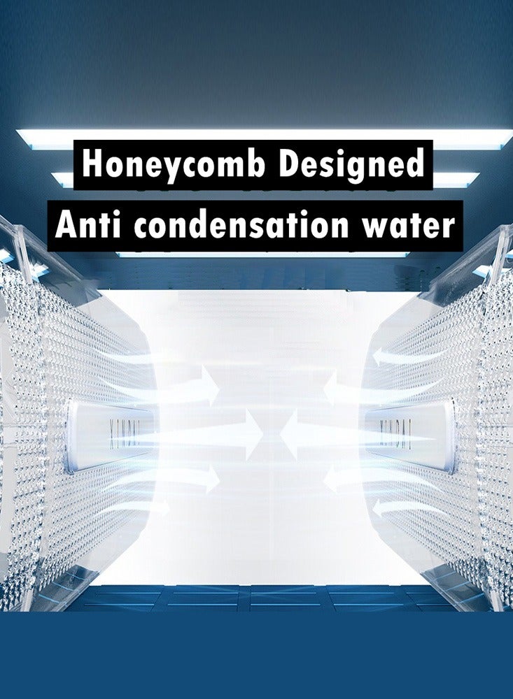 Adjustable Air Conditioner Deflector PET/transparent – Telescopic Wind Shield for Optimized Airflow Control, Block Cold Air and Prevent Direct Blowing - Image 3