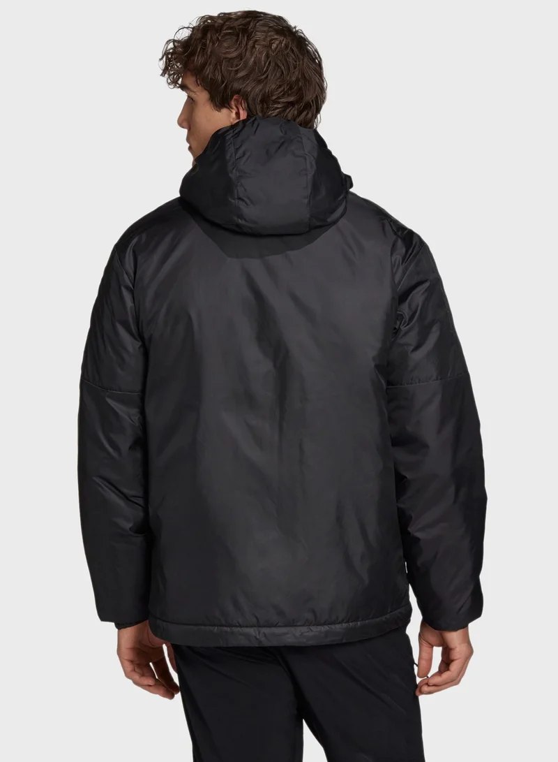 Adidas Essential Insulated Hooded Jacket