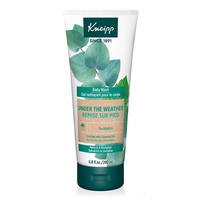 Kneipp Under the Weather Eucalyptus Body Wash - 6.76 fl oz - Good for Respiratory Wellness - Vegan - Image 1