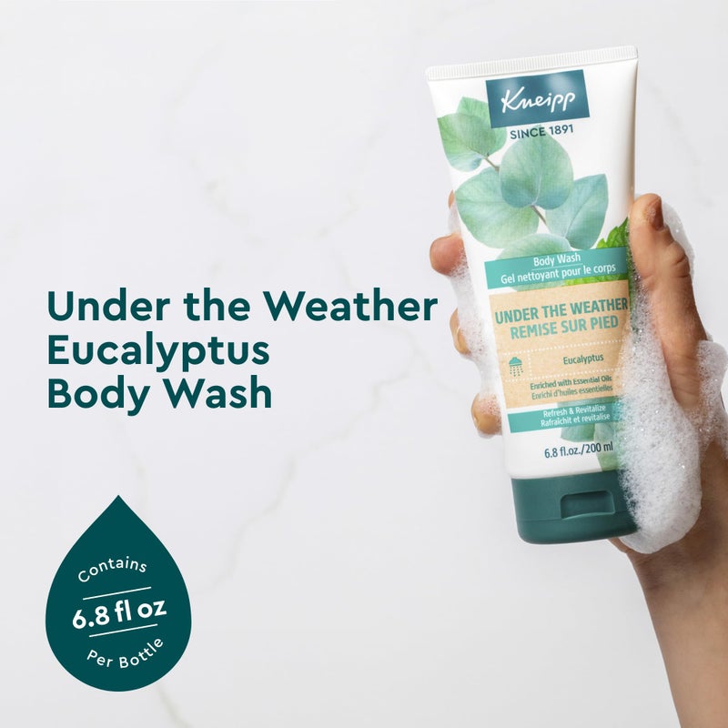 Kneipp Under the Weather Eucalyptus Body Wash - 6.76 fl oz - Good for Respiratory Wellness - Vegan - Image 2