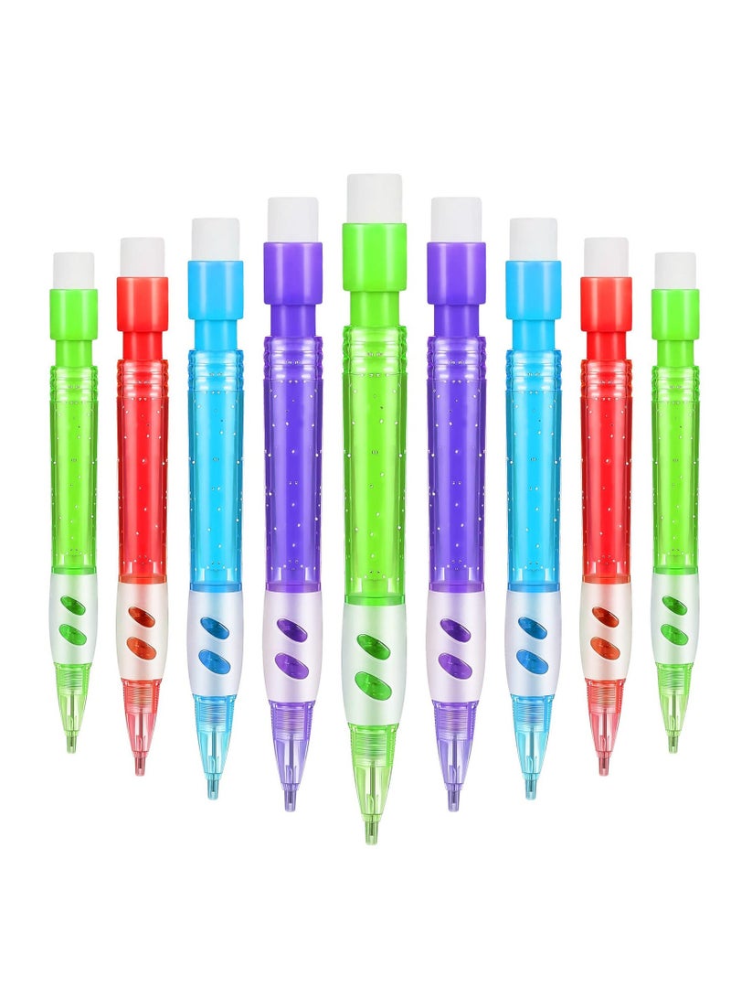 Y&D Assorted Mini Mechanical Pencils, 16 Pcs 0.7 mm Automatic Pencils with Erasers Pens Stationery Supplies for Home, Office, School Supplies, Writing, Drawing, Drafting (16 Pieces)  - Image 1