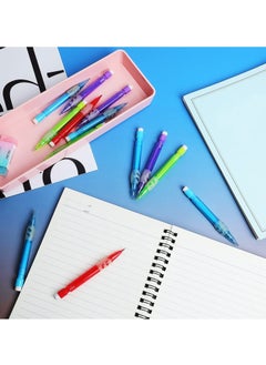 Y&D Assorted Mini Mechanical Pencils, 16 Pcs 0.7 mm Automatic Pencils with Erasers Pens Stationery Supplies for Home, Office, School Supplies, Writing, Drawing, Drafting (16 Pieces)  - Image 3