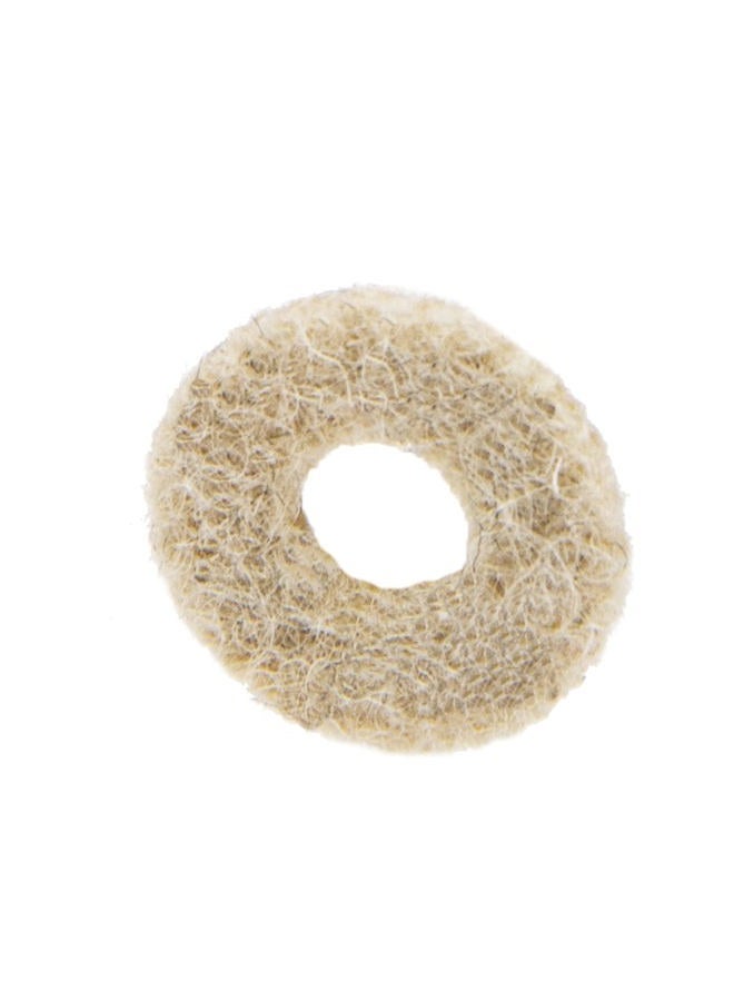 Yootones 20Pcs Trumpet Valve Felt Washers Cushion Trumpet Top Cap Felt Pads for Trumpet Replacement Musical Instrument Accessory (White) - Image 4