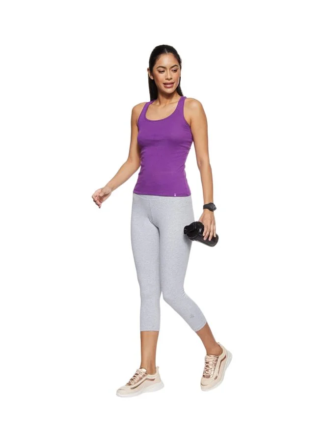 JOCKEY Jockey 1467 Women Super Combed Cotton Rib Fabric Slim Fit Solid Racerback Styled Tank Top