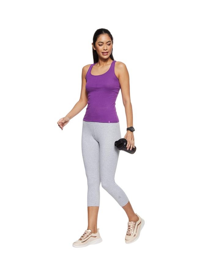 JOCKEY - Jockey 1467 Women Super Combed Cotton Rib Fabric Slim Fit Solid Racerback Styled Tank Top - Image 1