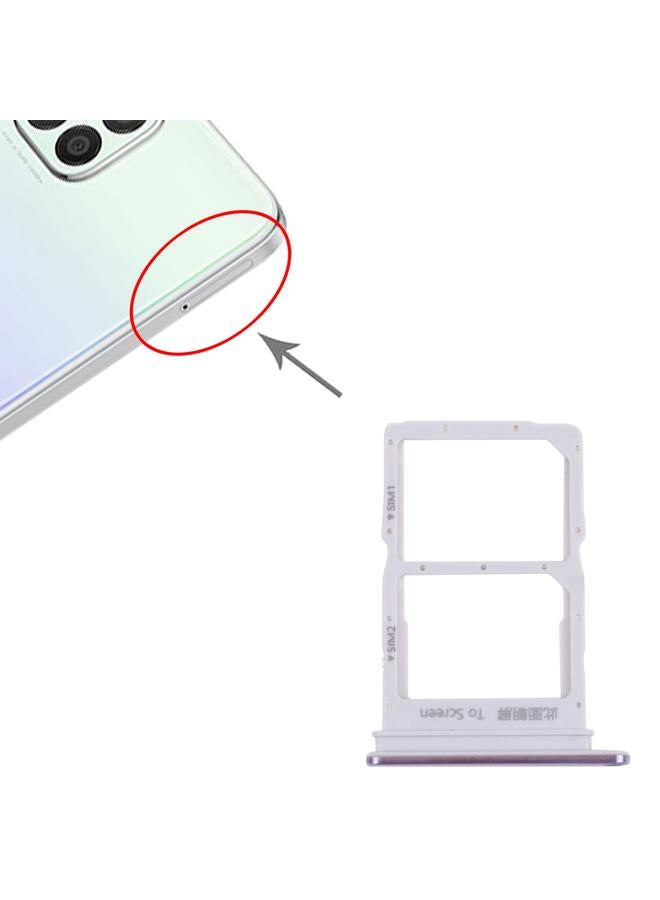 erorex SIM Card Tray + SIM Card Tray for Huawei Nova 8 se Youth (Purple) - Image 4