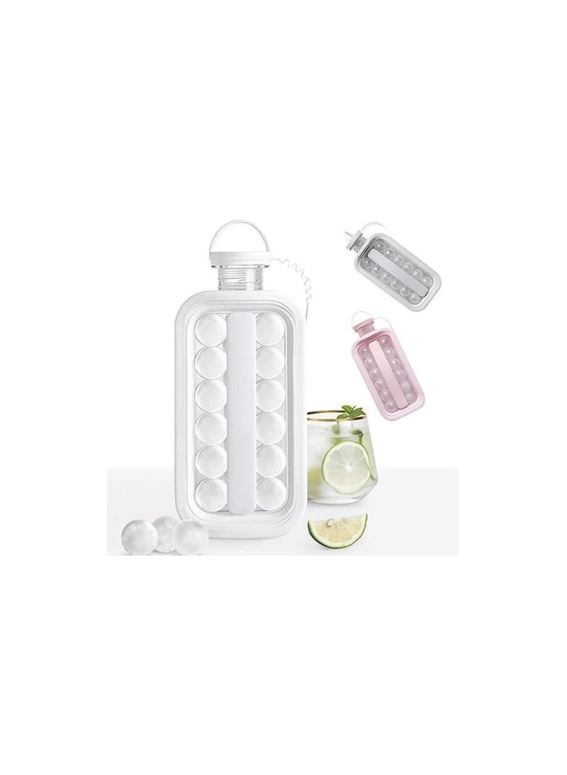 Spaceshoop Healthy Ice Ball Maker Portable Ice Cube Freezer 2 in 1 - Image 3