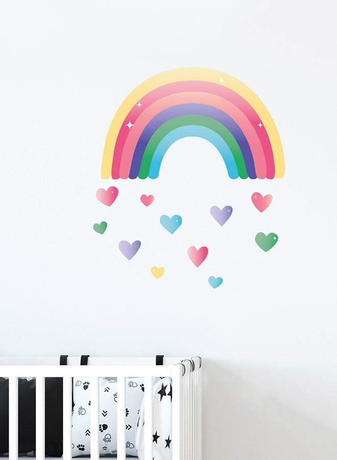 ملصقات حائط لتزيين غرفة الأطفال من Love Rainbow