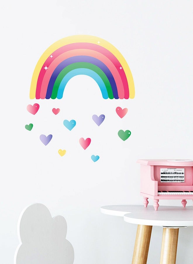 ملصقات حائط لتزيين غرفة الأطفال من Love Rainbow
