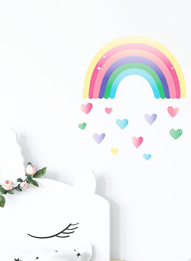 ملصقات حائط لتزيين غرفة الأطفال من Love Rainbow