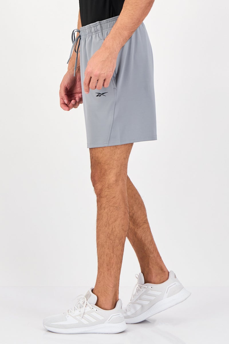 Reebok Men Sportswear Fit Training Shorts, Grey - Image 2