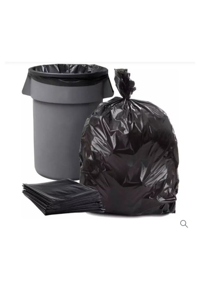 Garbage Bags 45-Piece Heavy Duty Large Size 57-Gallons Black Roll 85x115cm - Image 4