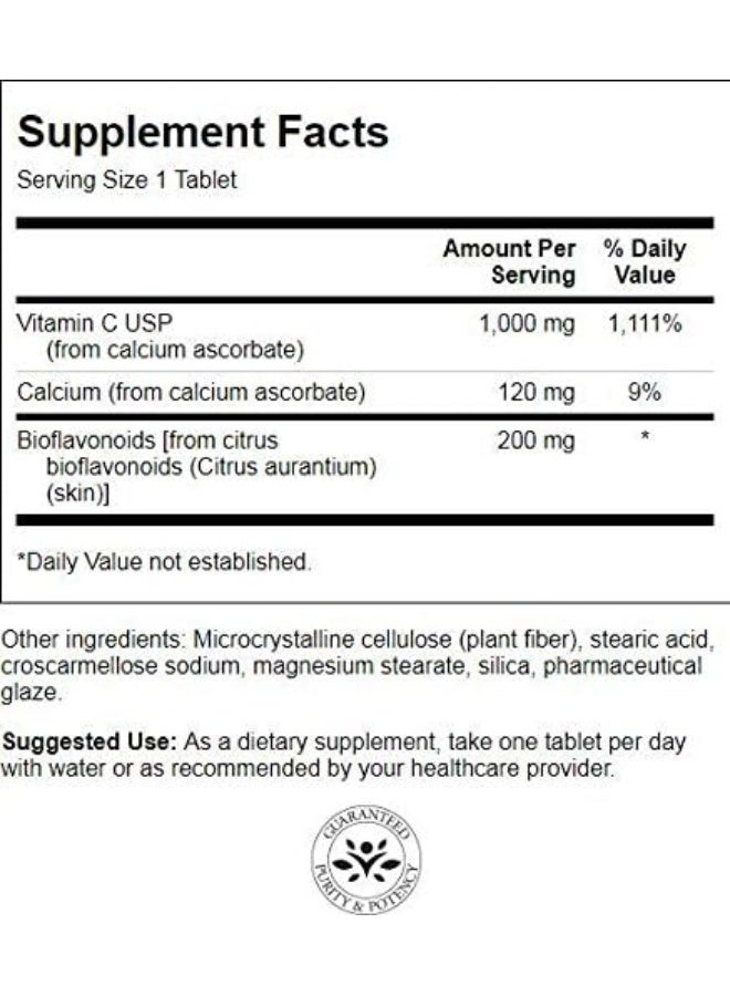 SWANSON Buffered Vitamin C Tablets for Immune Health - Image 2