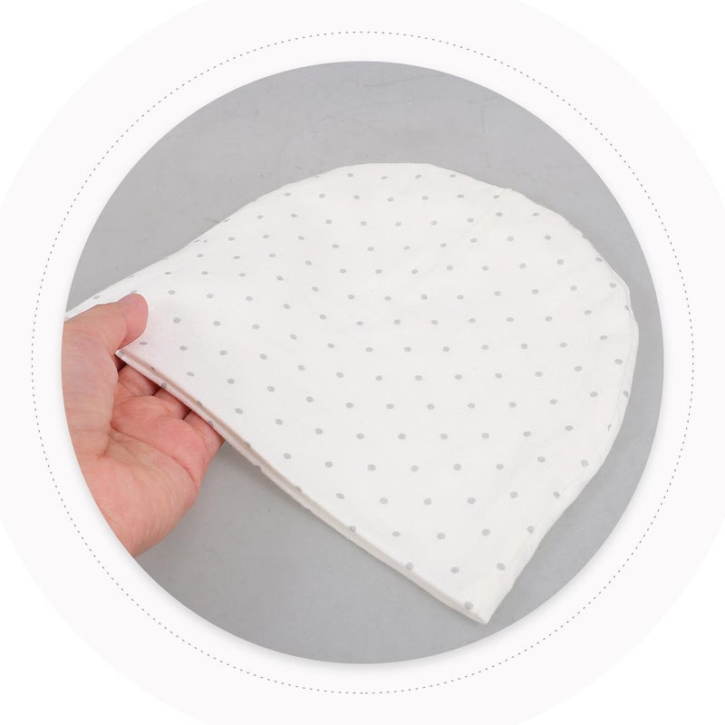 Cotton Summer Sun Protection Hat Soft Lightweight Cap for Boys Outdoor White - Image 4