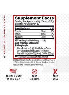 Purus Labs Condense Preworkout Powder, 40 Servings (Tropical Island Punch)  - Image 3
