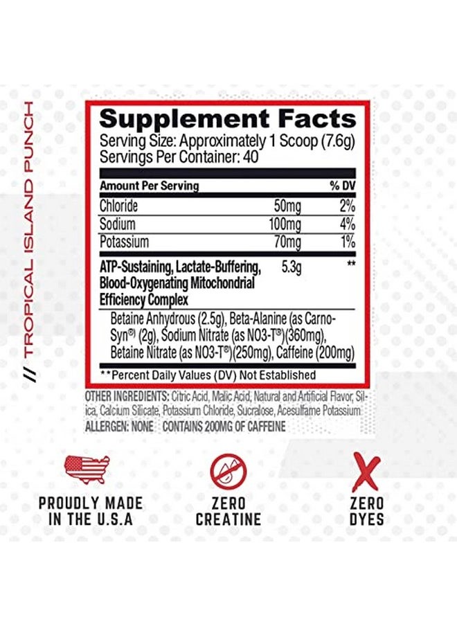 Purus Labs Condense Preworkout Powder, 40 Servings (Tropical Island Punch)  - Image 3