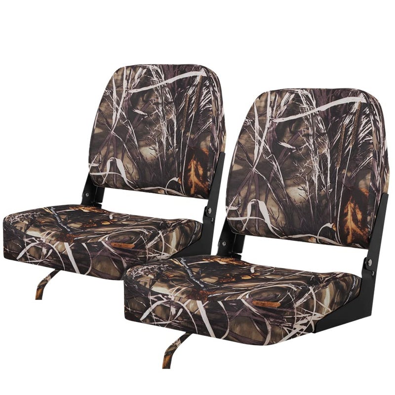 MAXSHADE COVERS MSC Fishing Folding Boat Seats,One Pair Pack (S101 Camo) - Image 1