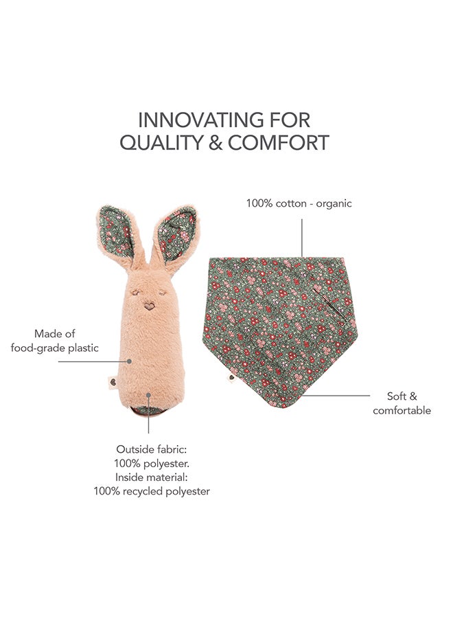 BIBS Liberty Limited Edition Xmas Baby Gift Bundle – Chamomile Lawn / Woodchuck  - Image 3