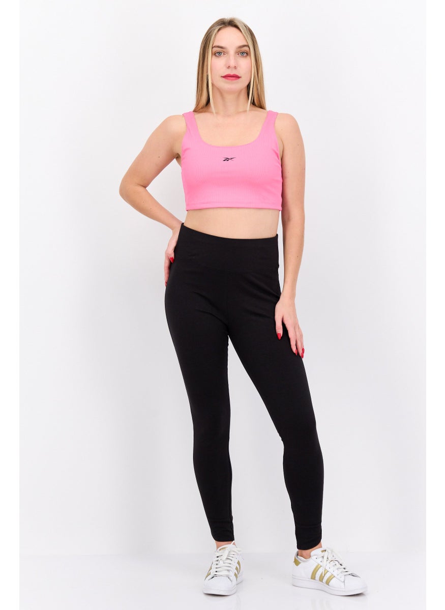 Reebok Women Sportswear Fit Sleeveless Training Top, Pink  - Image 4