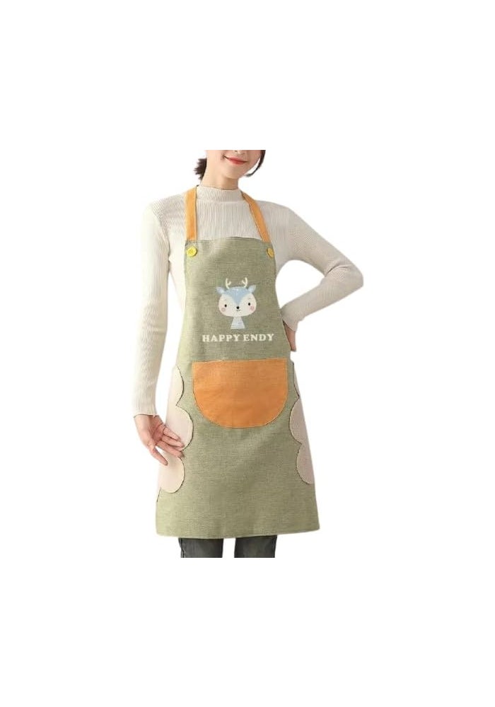 BS B&S Cute Cartoon Kitchen Apron - Image 4