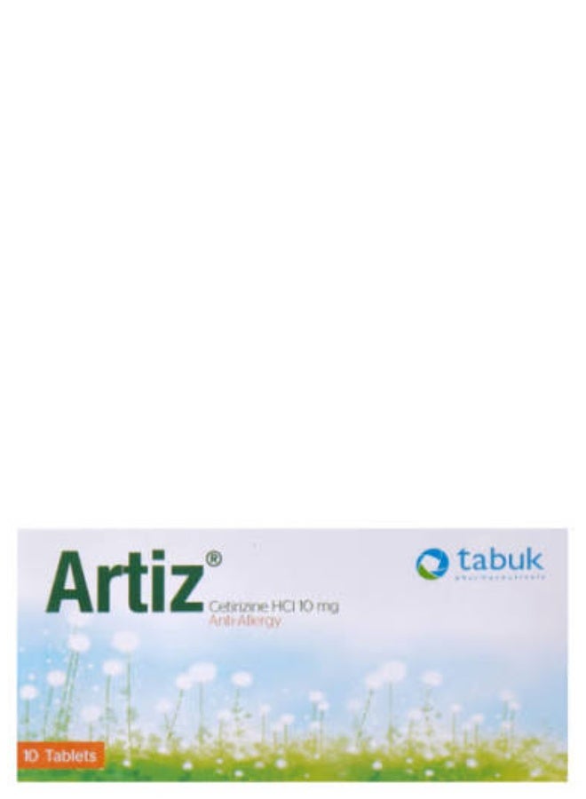 ARTIZ ANTI-ALLERGY TABLETS 10 PIECES