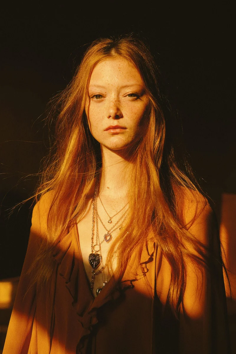 اتش اند ام بلوزة شيفون