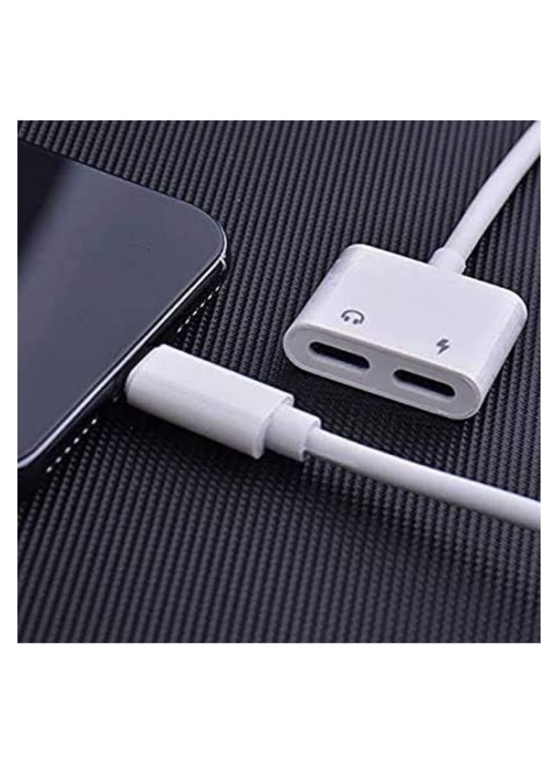 Raxoom 2 in 1 Lightning to 3.5mm Audio Jack and Charger Adapter for iPhone  - Image 4