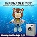 Adenzai Kanye Bear Plush 10 Inch Cute Plush Bear Stuffed Animal Toy Soft and Adorable Gift for Kids Boys Girls Birthdays Easter and Graduation Cute Halloween Plush - Image 4