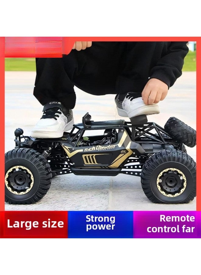 Children's Remote Control Off-road Vehicle High-level Sense Toy Travel Outdoor Play Car Charging High-speed Four-wheel Drive Climbing Car-Color:❄❄❄Alloy Black Large 28cm Four-wheel Drive Climbing Car 【upgraded To Be More Durable And More Fun】❄❄❄-Proportion:❄❄❄Luxurious Three-power 【with Three Sets Of Body Batteries + Free Remote Control Battery Screwdriver + Usb Charging +❄❄❄ - Image 2