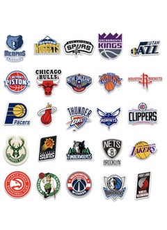 Generic 31-Piece NBA Teams Waterproof Doodles Sticker Set  - Image 5