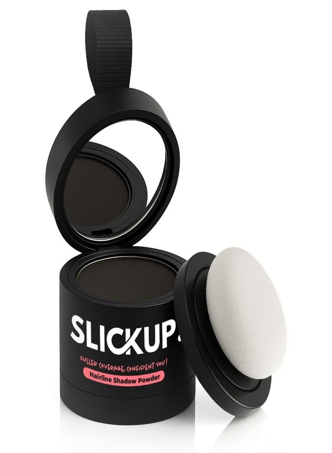 SLICKUP Hairline Shadow Powder for Root Touch Up | Instant Hair Colour Stick for Grey Hair Coverage | Temporary Hair Powder for Thinning Hair, Bald Spots & Hairline | Natural Finish - Image 1