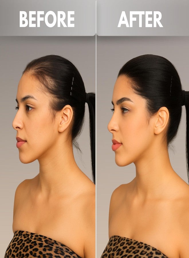 SLICKUP Hairline Shadow Powder for Root Touch Up | Instant Hair Colour Stick for Grey Hair Coverage | Temporary Hair Powder for Thinning Hair, Bald Spots & Hairline | Natural Finish - Image 2