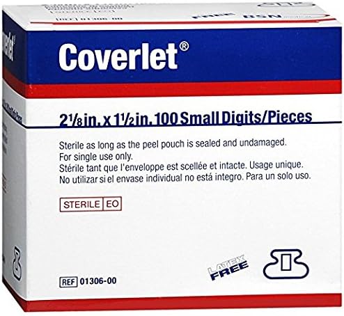 JOBST BI01306  Bsn Jobst Coverlet Digits Small Finger Tip Adhesive Bandage 2325 x 125