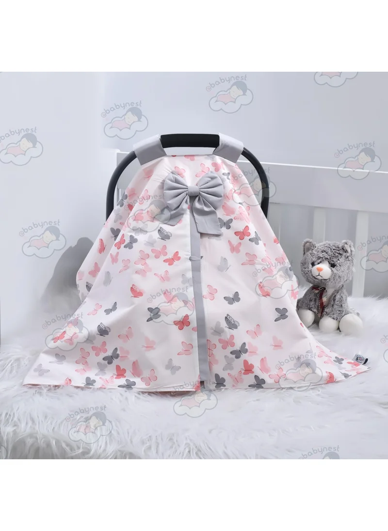 Ebabynest Kelebek Series Powder Stroller Cover V3