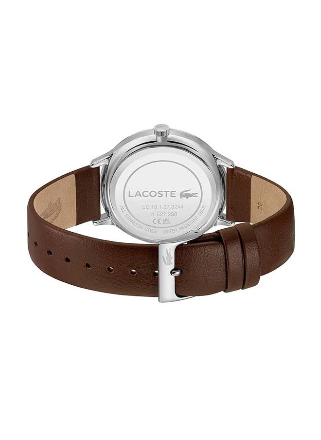 LACOSTE Leather Analog Wrist Watch 2011222  - Image 3