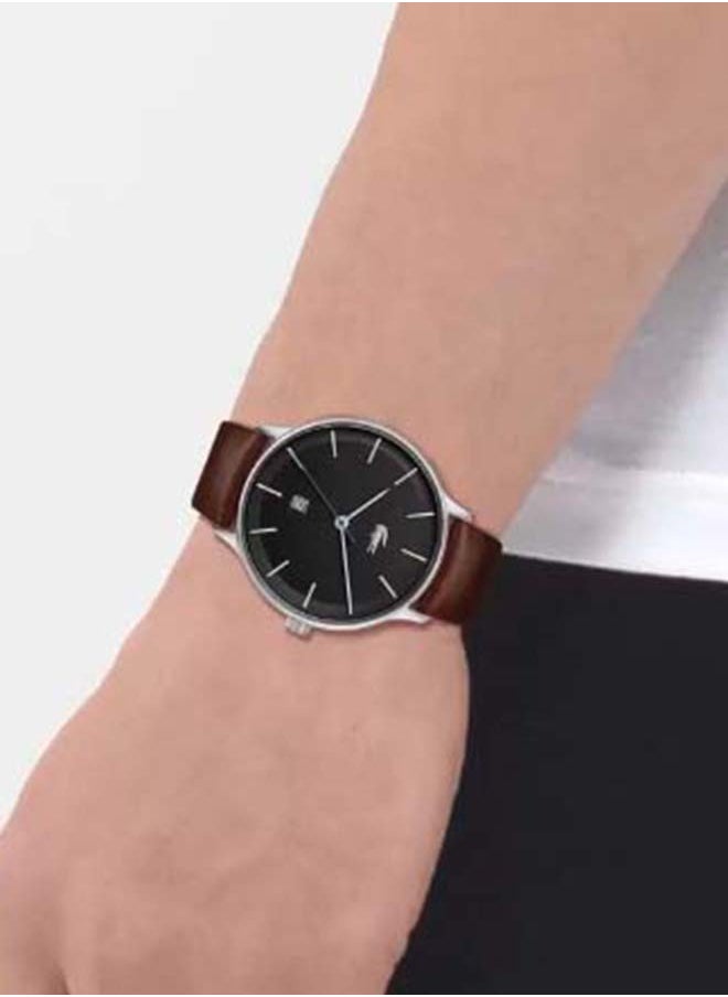 LACOSTE Leather Analog Wrist Watch 2011222  - Image 4