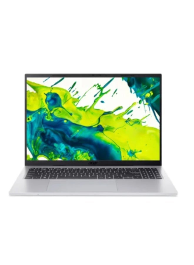 أيسر Acer Aspire Go 16 AG16-71P-77WK Intel Core 7 150U 512GB SSD 16GB Ram Intel Graphics 16" Inch WUXGA - Silver silver - Image 1