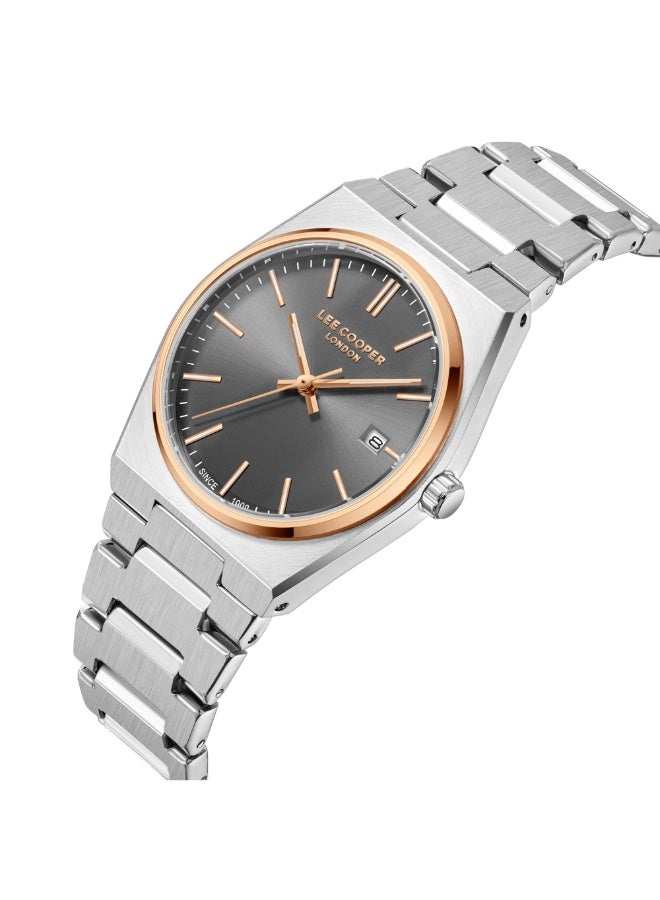 Lee Cooper ساعة معدنية أنالوج للنساء LC08195.560 - 35 مم - Image 2
