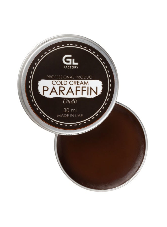 GL Factory Cold Cream Paraffin for Skin Deep Moisturize, Soften and Protect No-Heat Convenience Oudh - Image 1